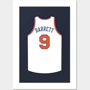 RJ Barrett New York Jersey Qiangy Posters and Art